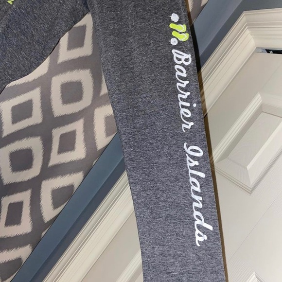 outer banks, draw string and hood — gray/lime - Picture 2 of 3